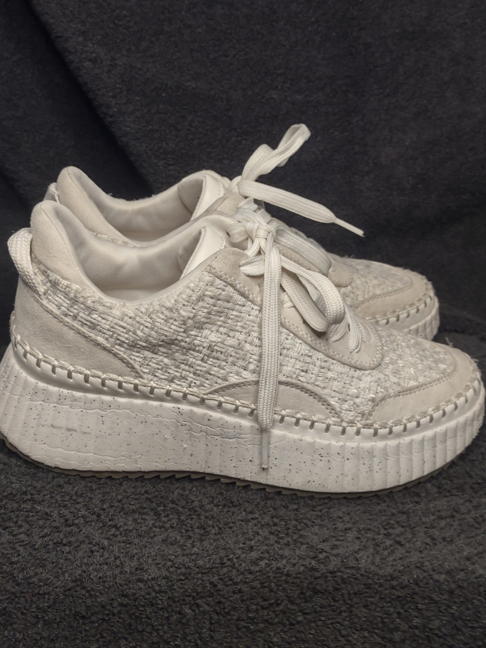 Universal Thread Off-White Platform Sneakers